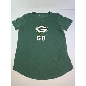 Womens Under Armour Green Bay Packers NFL Combine Authentic Shirt Med Green